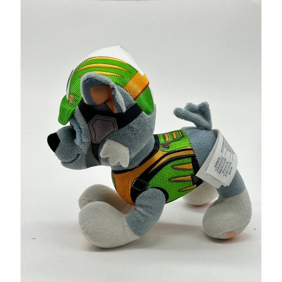 Nickelodeon Spin Master 2016 Rubble Zuma Rocky Paw Patrol 8" Stuffed Animals - Picture 3 of 16